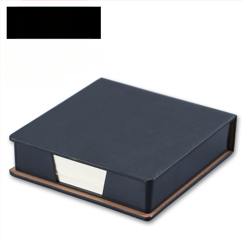 PU stereo piezīmju kaste biroja kancelejas preču uzglabāšanas kaste piezīme piezīme piezīme piezīme piezīme piezīmju grāmatiņa drukājama logotipa vairumtirdzniecība