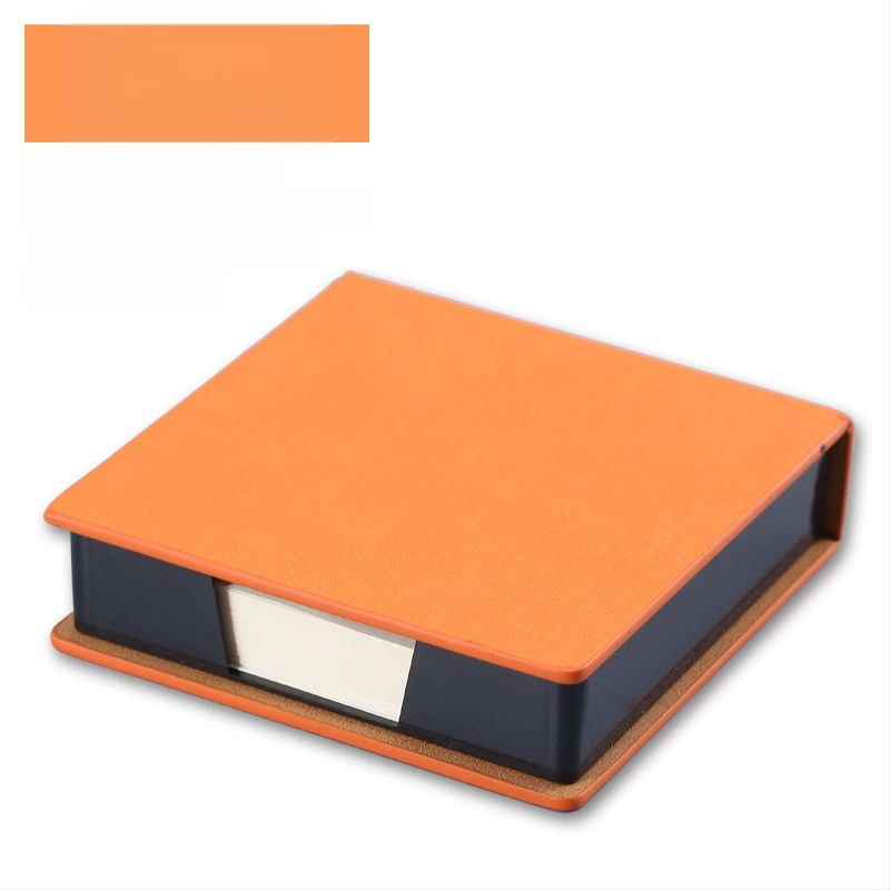 PU stereo piezīmju kaste biroja kancelejas preču uzglabāšanas kaste piezīme piezīme piezīme piezīme piezīme piezīmju grāmatiņa drukājama logotipa vairumtirdzniecība
