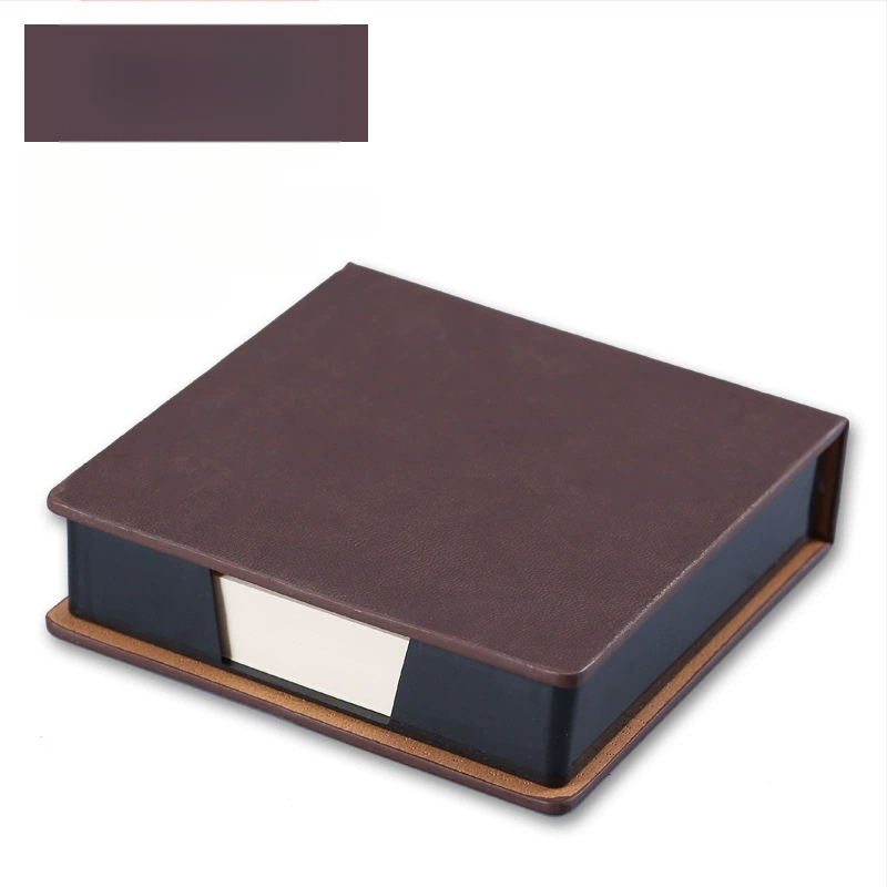PU stereo piezīmju kaste biroja kancelejas preču uzglabāšanas kaste piezīme piezīme piezīme piezīme piezīme piezīmju grāmatiņa drukājama logotipa vairumtirdzniecība