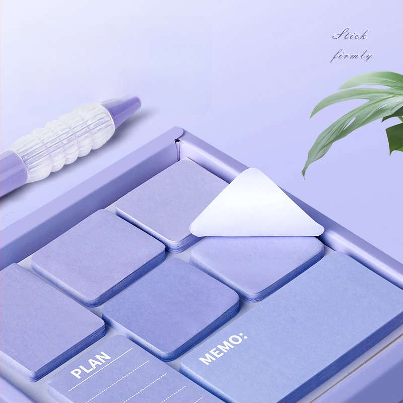 Samoljepljive pločice za sjenilo za oči za učenike osnovne i srednje škole s naljepnicama visoke kvalitete u boji za uredsku upotrebu n puta s jakom ljepljivošću