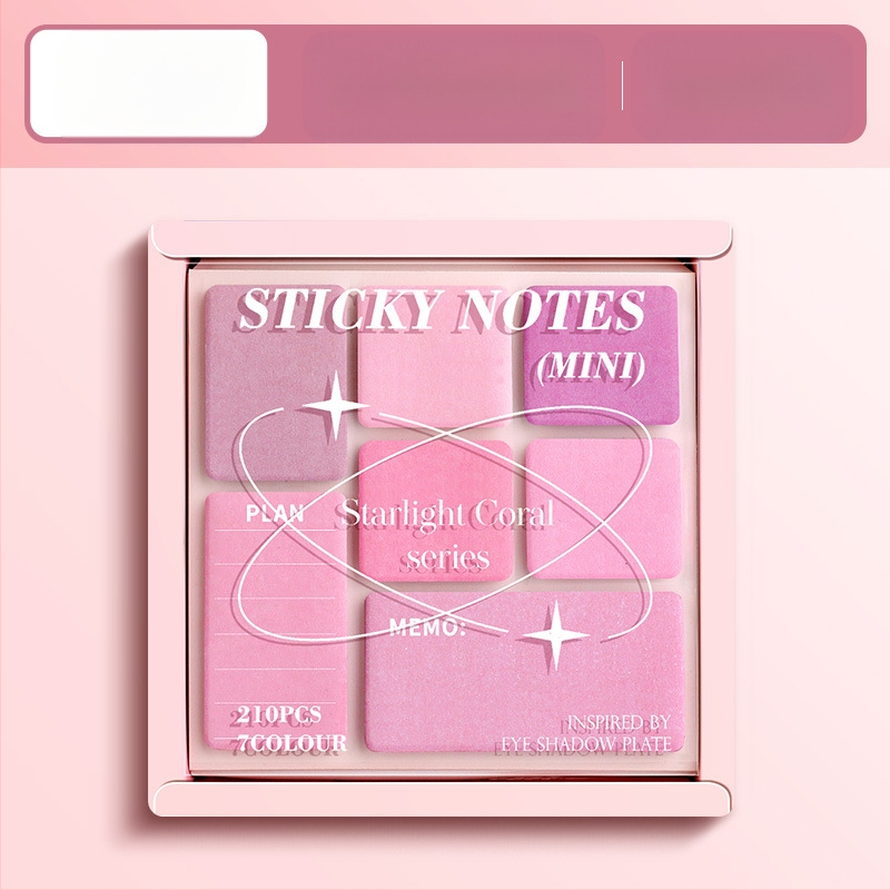 Samoljepljive pločice za sjenilo za oči za učenike osnovne i srednje škole s naljepnicama visoke kvalitete u boji za uredsku upotrebu n puta s jakom ljepljivošću