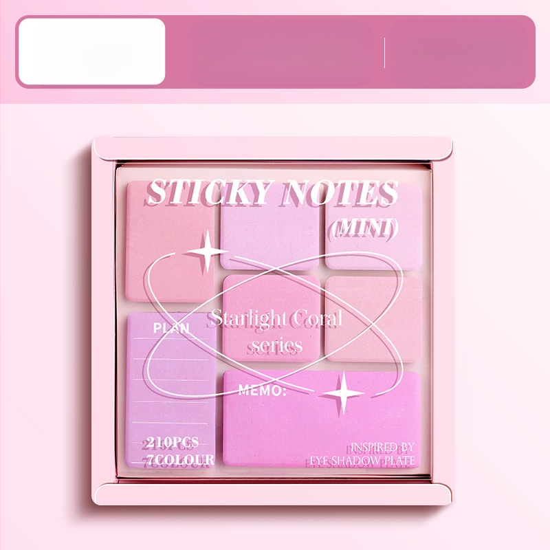 Samoljepljive pločice za sjenilo za oči za učenike osnovne i srednje škole s naljepnicama visoke kvalitete u boji za uredsku upotrebu n puta s jakom ljepljivošću