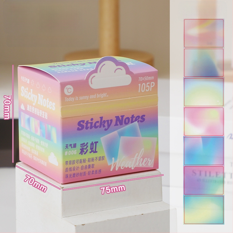 Átlátszó gyöngyházfényű kihúzható Post-it jegyzetek Morandi index matrica diákjegyzetek matrica matrica matrica matrica matrica matrica matrica