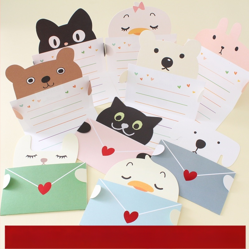 Koomiksist armas loominguline kolmemõõtmeline väike kaart lastepäeva õnnistuseks tänu sünnipäevaks, üldine kingitus, väike kaart