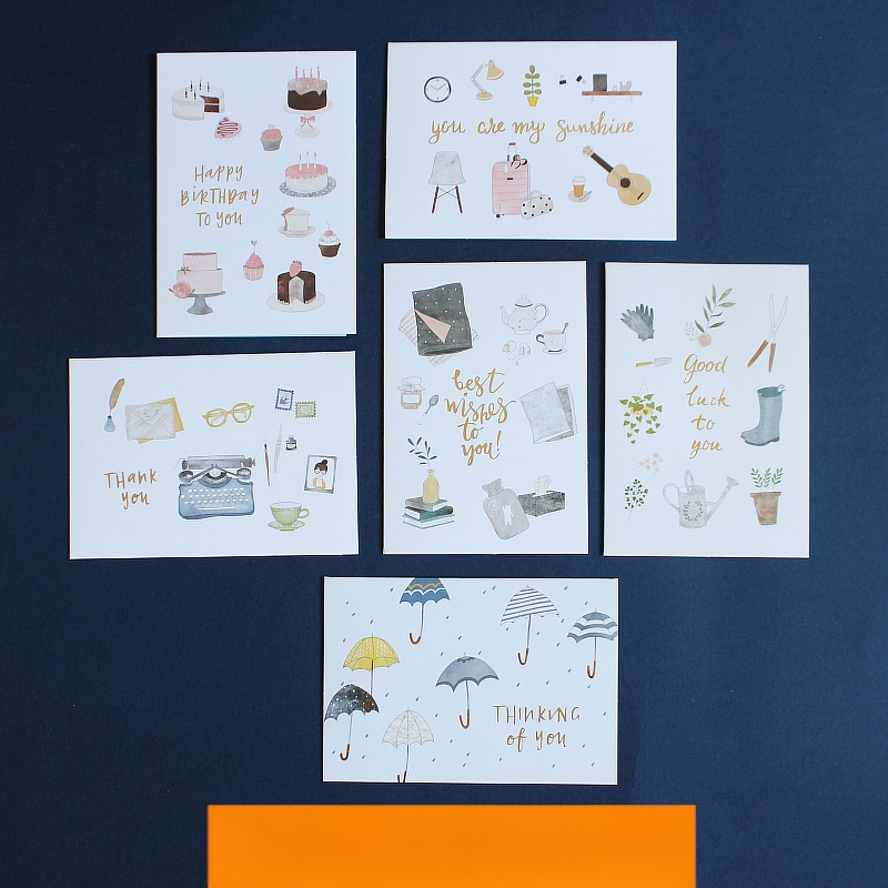 Koomiksist armas loominguline kolmemõõtmeline väike kaart lastepäeva õnnistuseks tänu sünnipäevaks, üldine kingitus, väike kaart