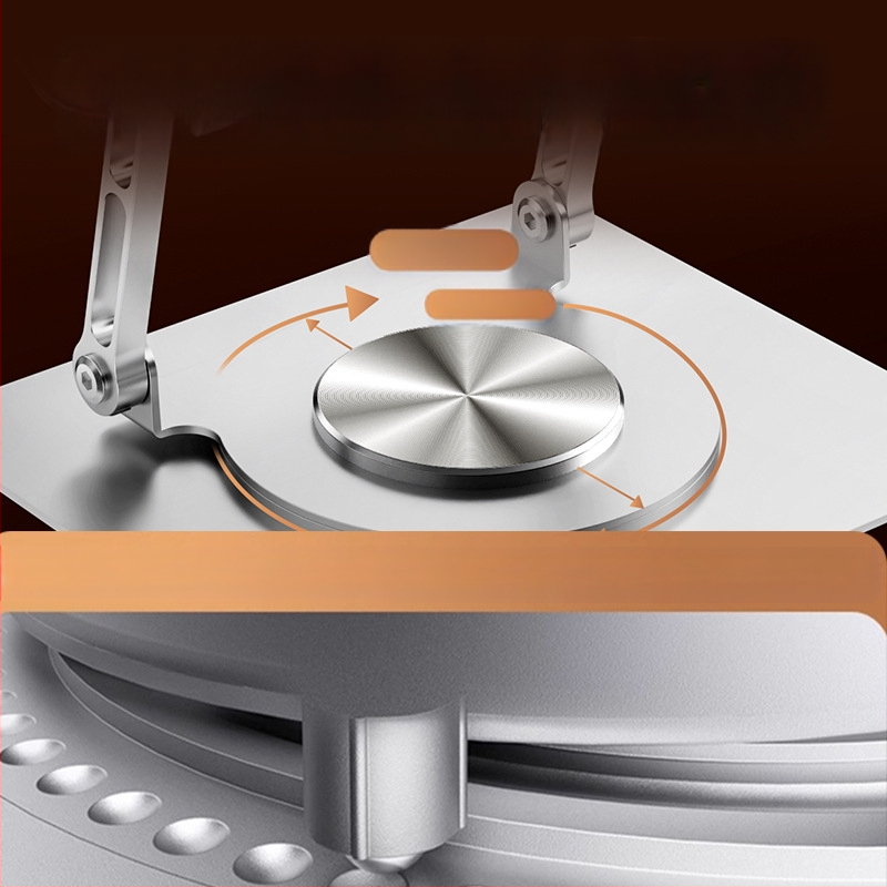 Pöörlev sülearvutialus, vertikaalne lauaarvuti, tõstev õõnes jahutav tõstetav kokkupandav metallist sülearvutialus