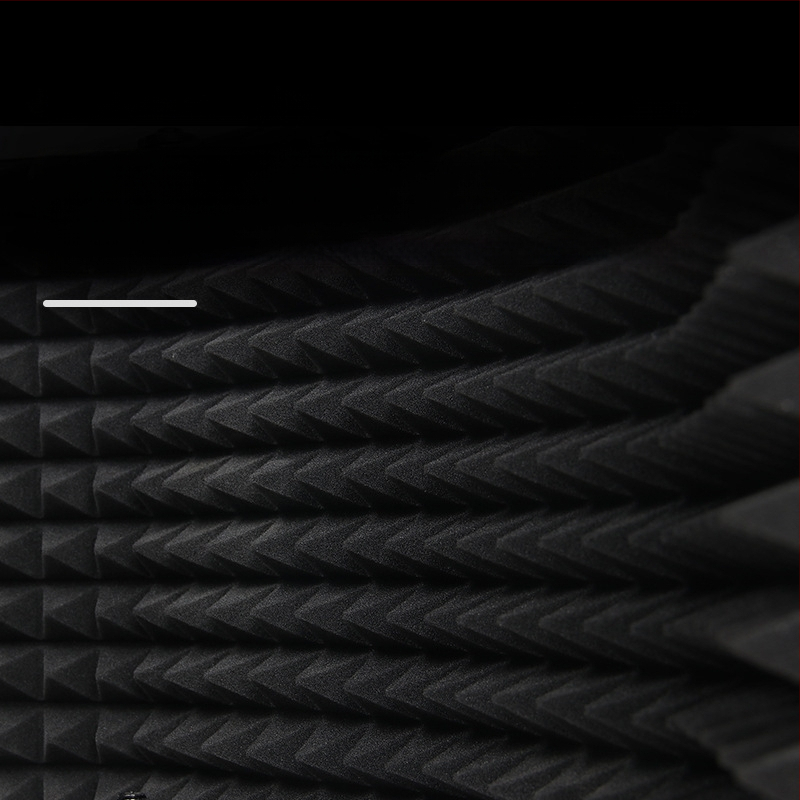 Elava karaoke kondensaatormikrofoni heliisolatsioon puuvillast heli neelav puuvillane hulgimüügi mikrofoni heliisolatsiooniplaat tuulekindel ekraan viieukseline heliisolatsioonikate