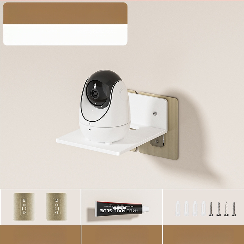 Falra szerelhető kamerakonzol, többcélú fali set-top box, projektor tartóállvány, lyukasztásmentes router tárolóállvány