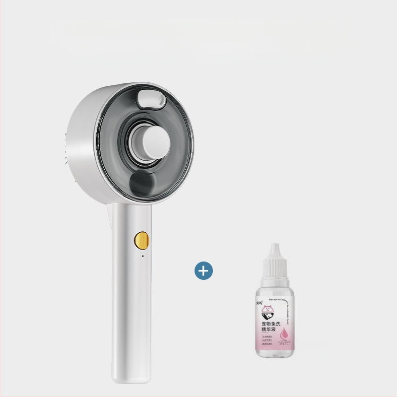 Гребен за масаж на кучета с спрей за домашни любимци, гребен за премахване на окосмяване с едно докосване за котки, гребен за котки, UV стерилизация и премахване на акари