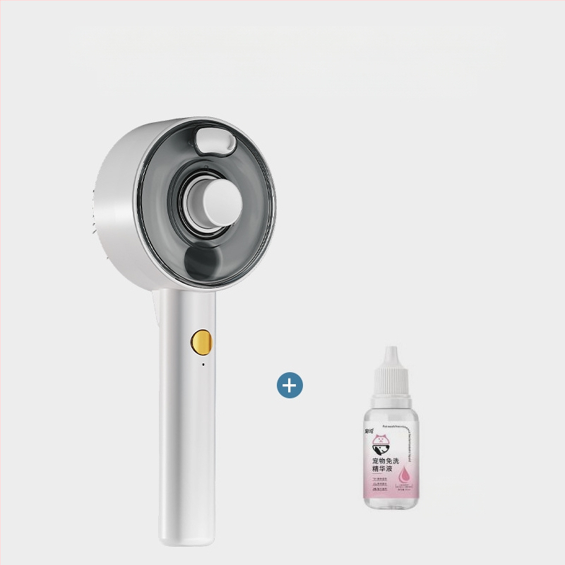 Гребен за масаж на кучета с спрей за домашни любимци, гребен за премахване на окосмяване с едно докосване за котки, гребен за котки, UV стерилизация и премахване на акари