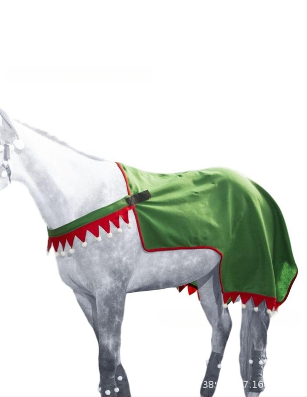 Hobuse jõulutarbed Jõuluvana ratsakaunistused Jõuluhobuse jalgade komplekt Jõulupühade valjaste peakomplekt