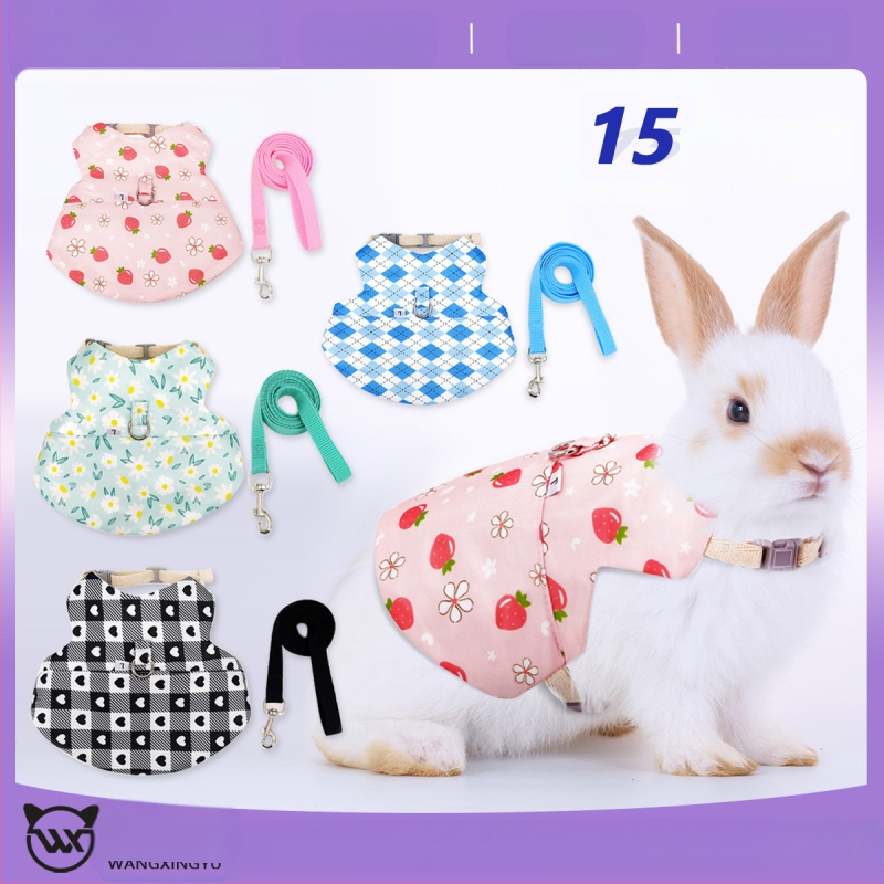 Piiriülene uus küüliku rinnakorvi tagakaas Hollandi seaküüliku köis väikesele lemmikloomale veojõuköis rinnakorvi seljale Moe küüliku kaelaköis