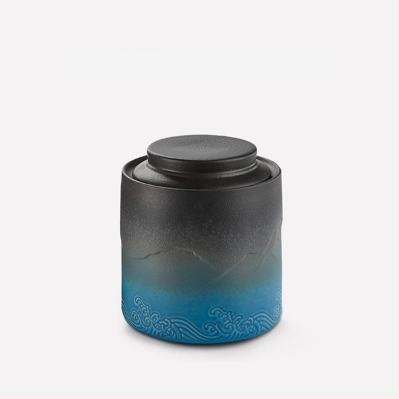 Mājdzīvnieka urna Balts Melns Reljefs Sjanjuna ainava Jūras viļņošanās Nāves piemineklis Kaķis Suns Uguns Garša