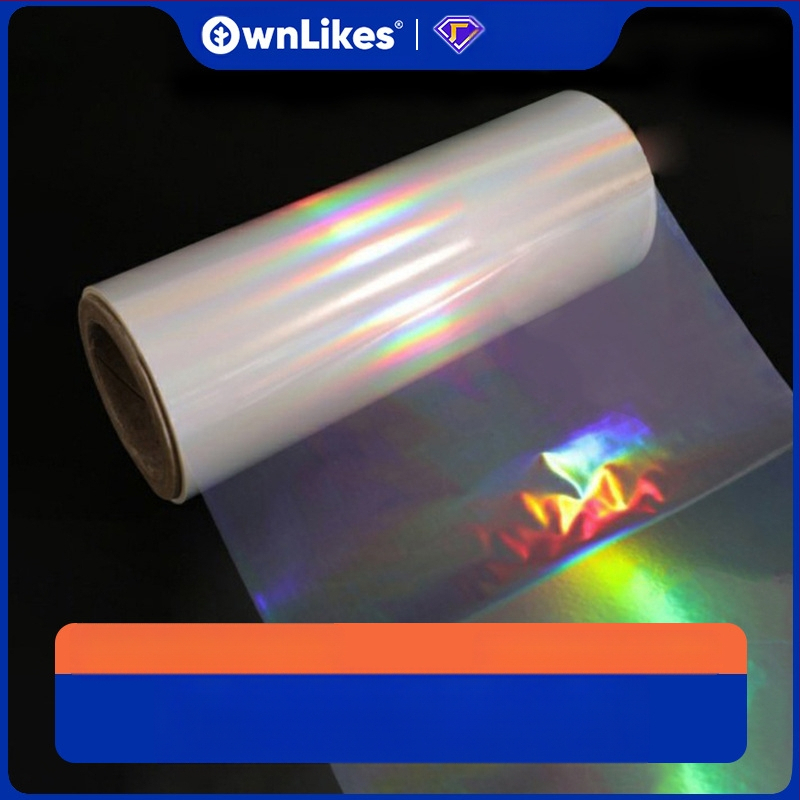 Bopp előre bevont fólia lézerfólia átlátszó sima meleg lamináló fólia fotóreklám lamináló védőfólia egyedi öntapadós