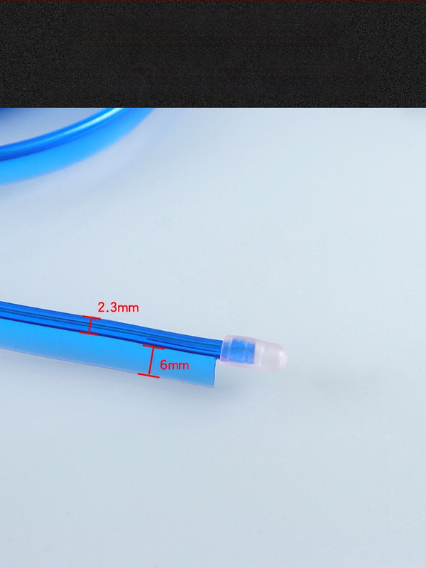 Светеща линия студена светлина високотехнологична електролуминесцентна черна амбиентна светлина 3,5 м Vusb комплект за запечатване на продукта атмосфера