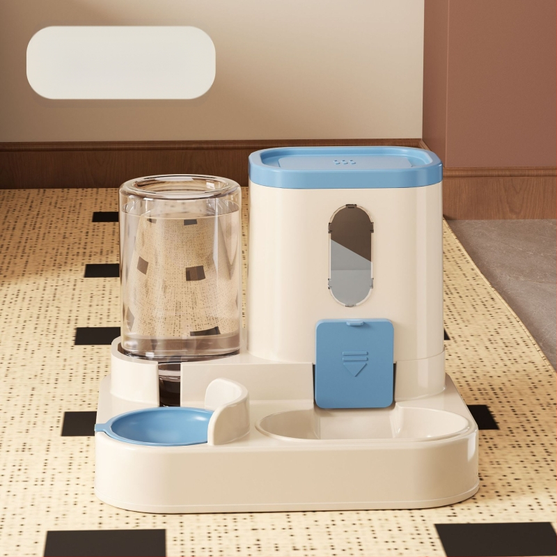 Macskatál, nagy kapacitású macska ivóvíz etető, automatikus ételmegújító etető, kisállat tál, kisállat-kellékek