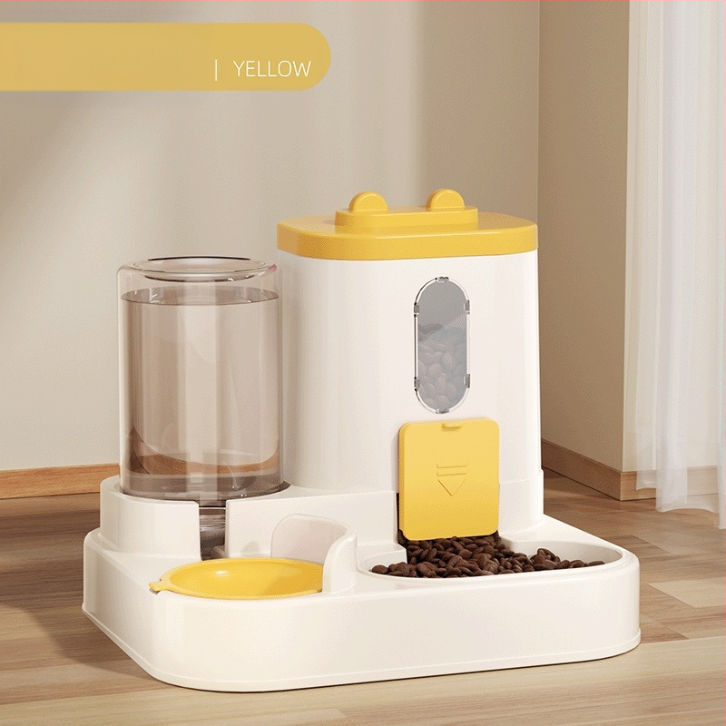 Macskatál, nagy kapacitású macska ivóvíz etető, automatikus ételmegújító etető, kisállat tál, kisállat-kellékek