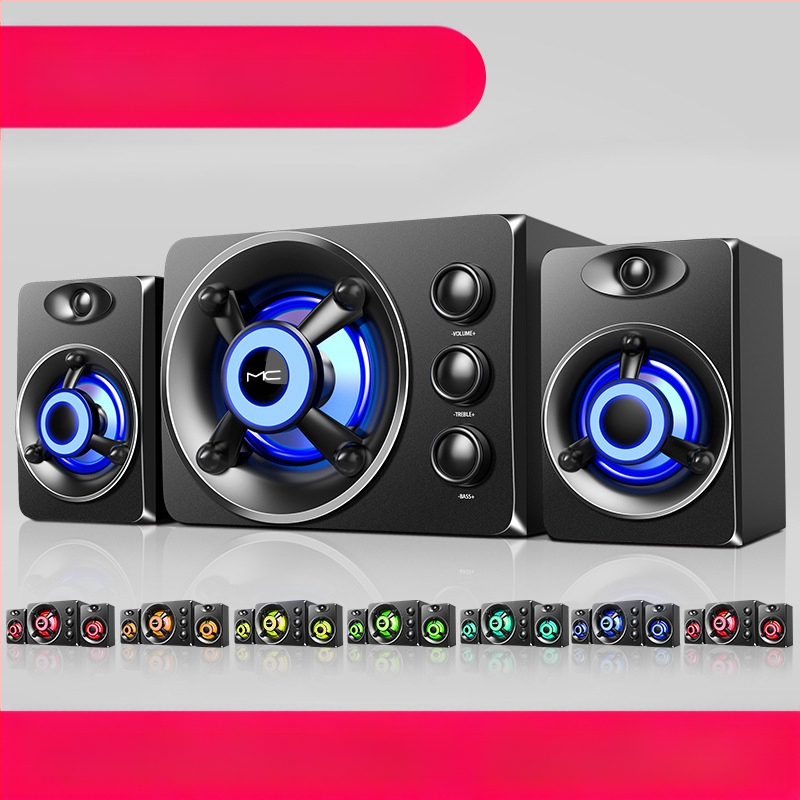 Διασυνοριακός υπολογιστής με καλώδιο Bluetooth Audio Desktop Universal δημιουργική προσωπικότητα USB μικρό ηχείο desktop subwoofer χονδρικής