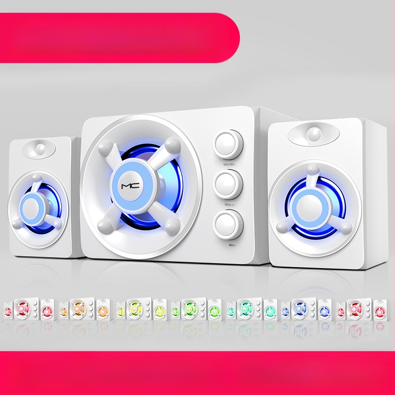 Διασυνοριακός υπολογιστής με καλώδιο Bluetooth Audio Desktop Universal δημιουργική προσωπικότητα USB μικρό ηχείο desktop subwoofer χονδρικής