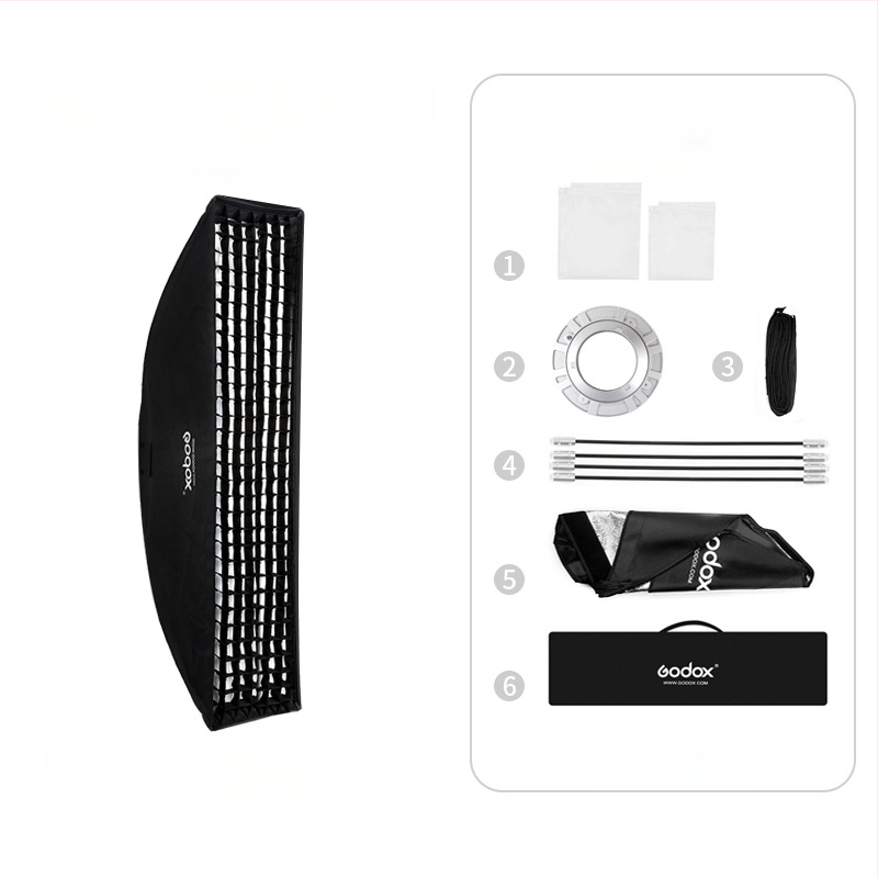 Shen Niu godox 22*90 30*120 35*140 35*160 Stuudiovalgusti Baorongkou ruuduline pehme valguskast