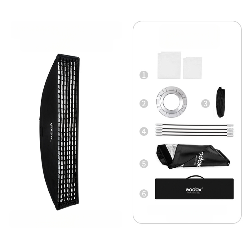 Shen Niu godox 22*90 30*120 35*140 35*160 Stuudiovalgusti Baorongkou ruuduline pehme valguskast