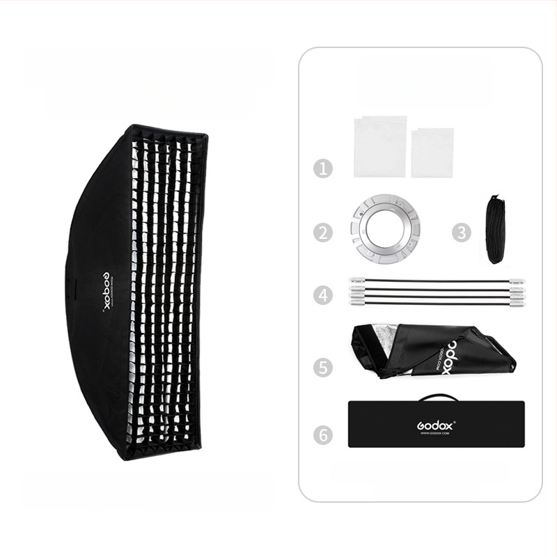 Shen Niu godox 22*90 30*120 35*140 35*160 Stuudiovalgusti Baorongkou ruuduline pehme valguskast