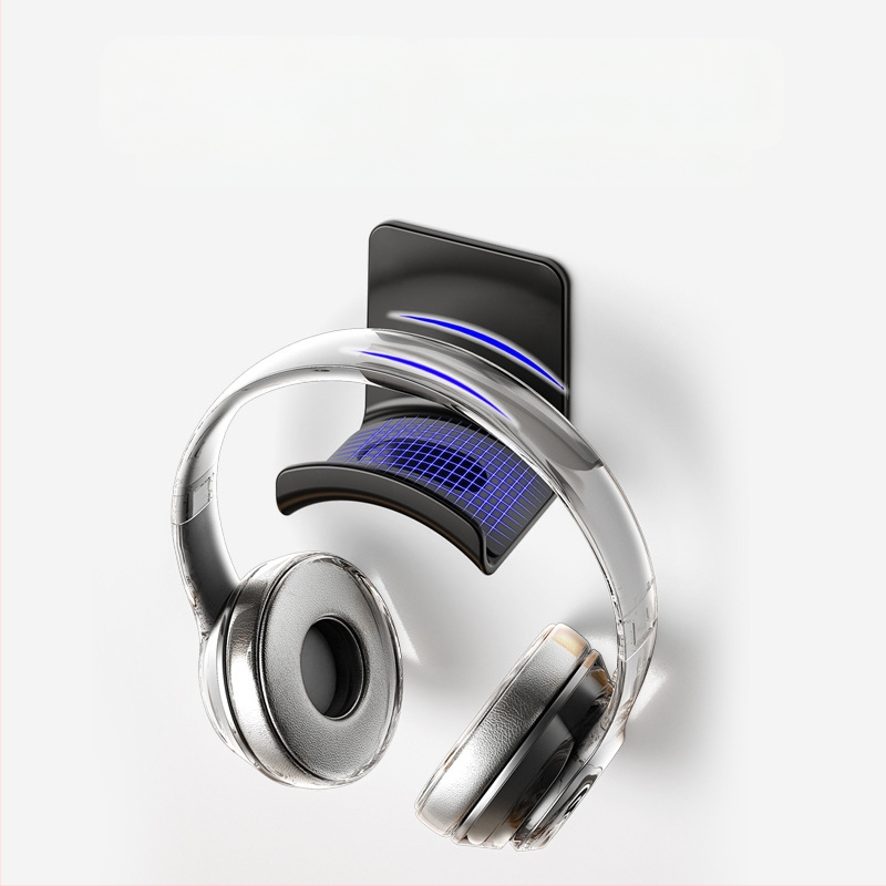 Kõrvaklappide riputusseade, löögivaba hoiuriiul, arvuti peakomplekti kronstein, seinale kinnitatav kronstein