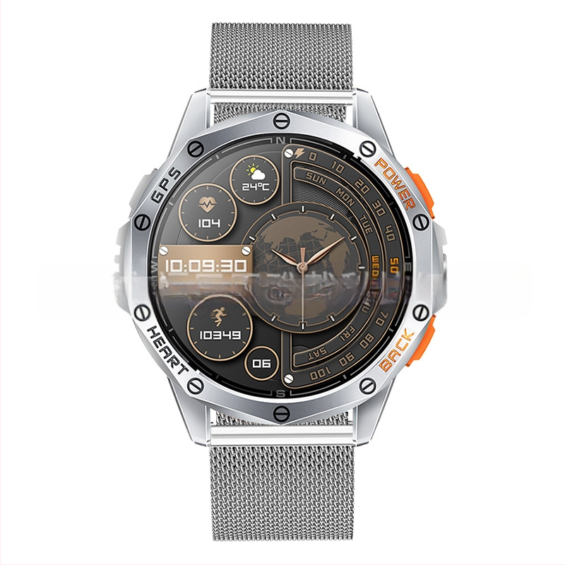 Cross Border K67 okosóra Bluetooth hívás GPS zseblámpa iránytű légnyomás magasság kültéri sportóra