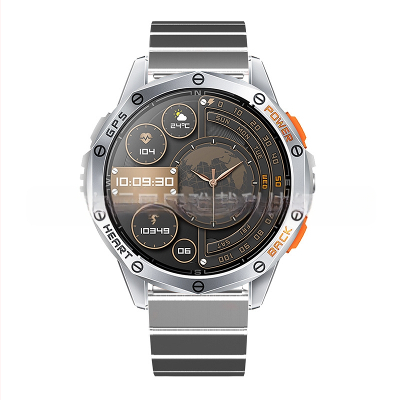 Cross Border K67 okosóra Bluetooth hívás GPS zseblámpa iránytű légnyomás magasság kültéri sportóra