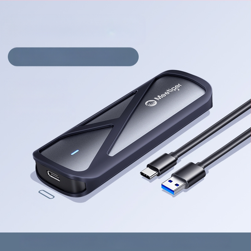 ventilaatoriga tiiger m.2 tahkis-kõvaketta kast m2 sata/nvme protokolliga väline ssd mobiilne kõvaketta kast