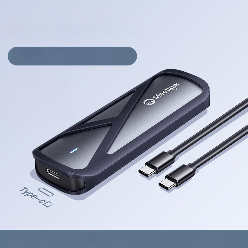 ventilaatoriga tiiger m.2 tahkis-kõvaketta kast m2 sata/nvme protokolliga väline ssd mobiilne kõvaketta kast