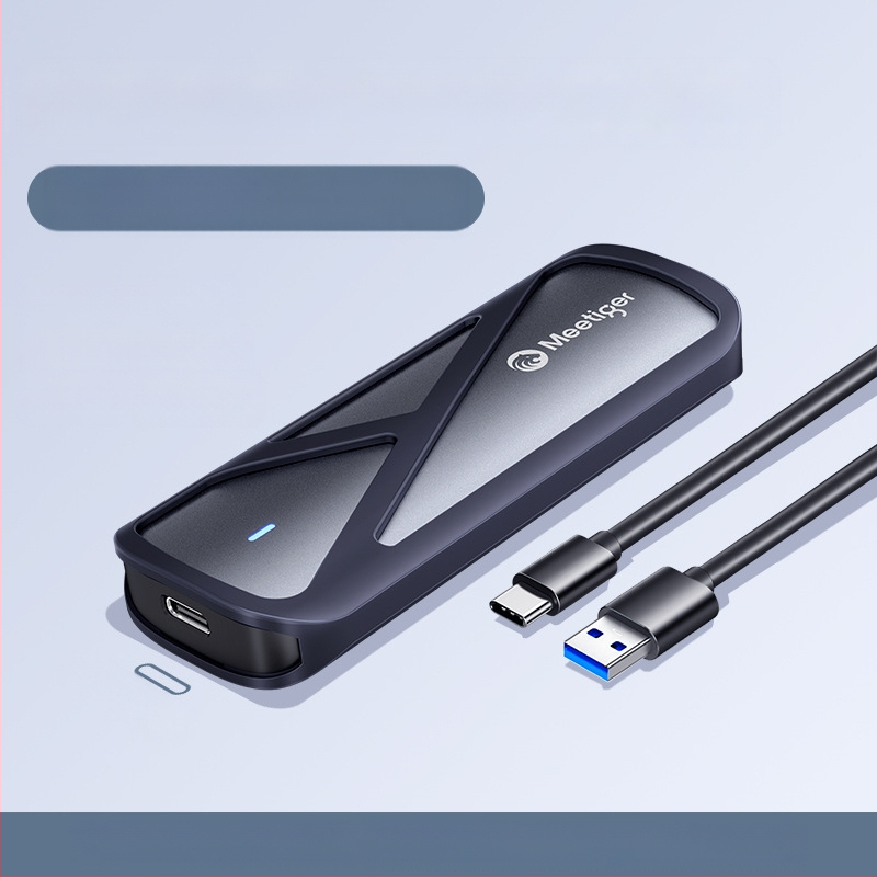 ventilaatoriga tiiger m.2 tahkis-kõvaketta kast m2 sata/nvme protokolliga väline ssd mobiilne kõvaketta kast