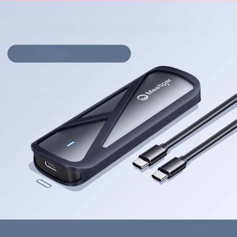 ventilaatoriga tiiger m.2 tahkis-kõvaketta kast m2 sata/nvme protokolliga väline ssd mobiilne kõvaketta kast