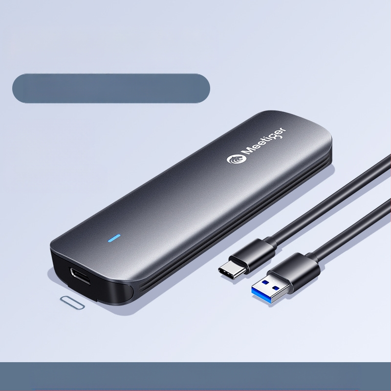 ventilaatoriga tiiger m.2 tahkis-kõvaketta kast m2 sata/nvme protokolliga väline ssd mobiilne kõvaketta kast