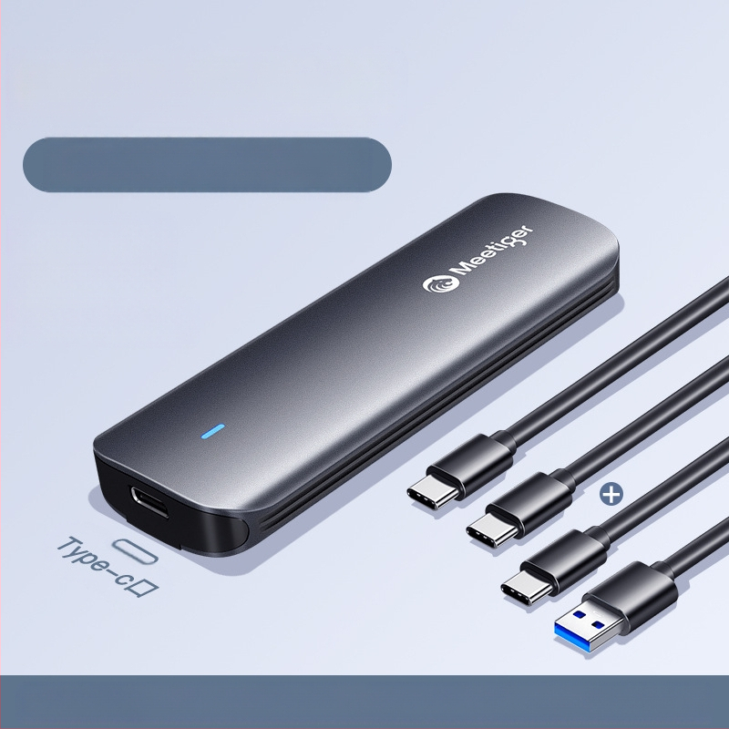 ventilaatoriga tiiger m.2 tahkis-kõvaketta kast m2 sata/nvme protokolliga väline ssd mobiilne kõvaketta kast