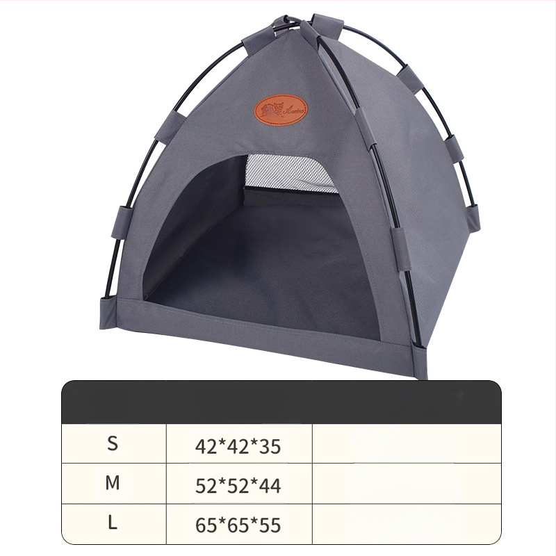 Kutyakennel macskasátor összecsukható, levehető macska kültéri nyári ház kisállat kellékek szőnyeg határokon átnyúló nagykereskedelem