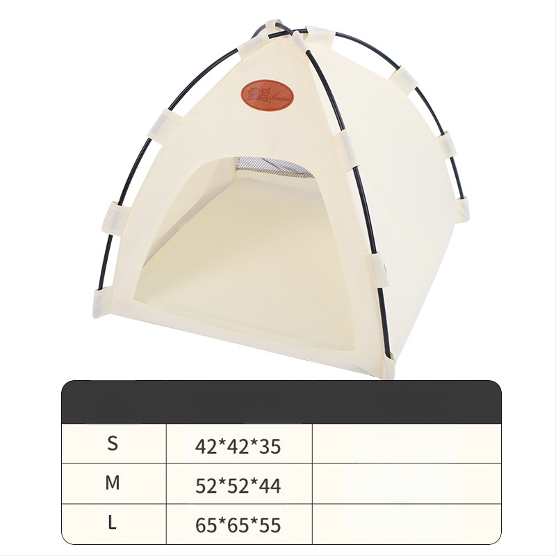 Kutyakennel macskasátor összecsukható, levehető macska kültéri nyári ház kisállat kellékek szőnyeg határokon átnyúló nagykereskedelem