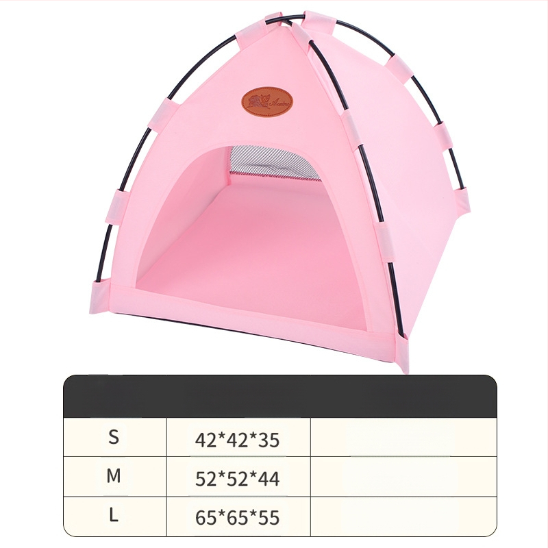 Kutyakennel macskasátor összecsukható, levehető macska kültéri nyári ház kisállat kellékek szőnyeg határokon átnyúló nagykereskedelem