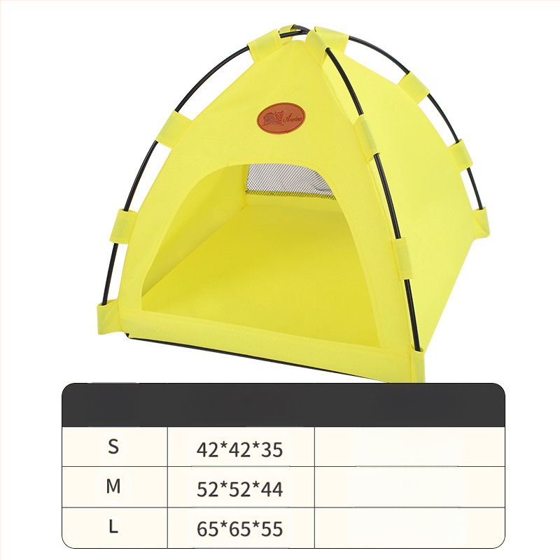 Kutyakennel macskasátor összecsukható, levehető macska kültéri nyári ház kisállat kellékek szőnyeg határokon átnyúló nagykereskedelem