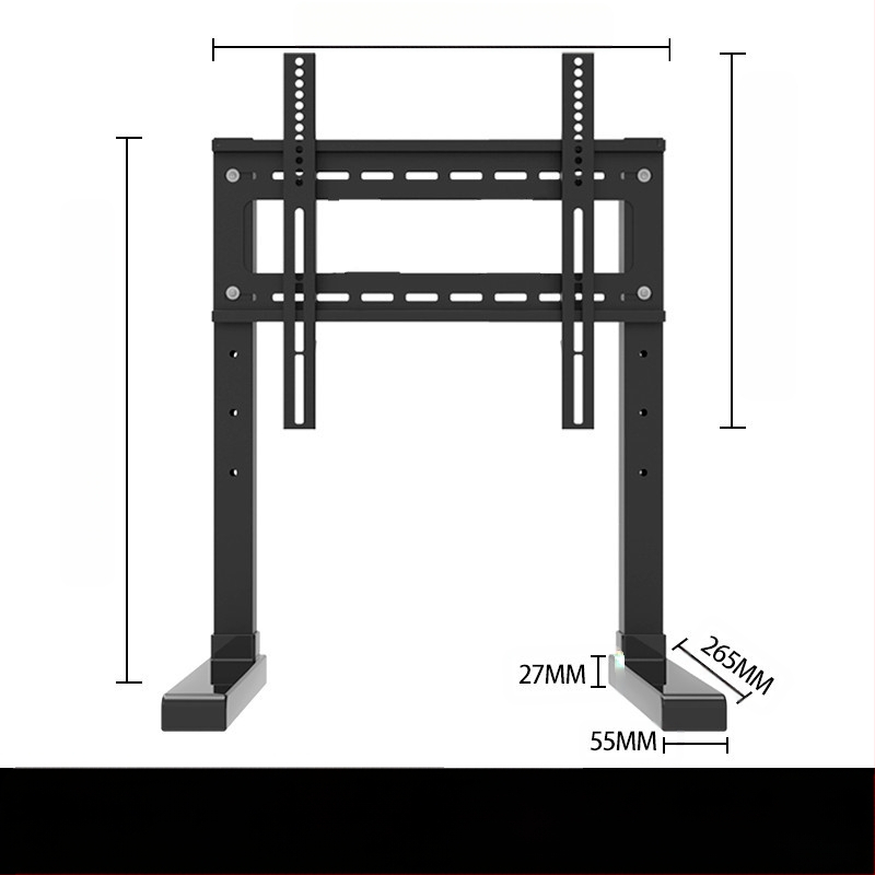 Suport TV 17/32/43, fără perforații, pentru înălțime, pentru desktop, cu suport universal pentru monitorul computerului desktop