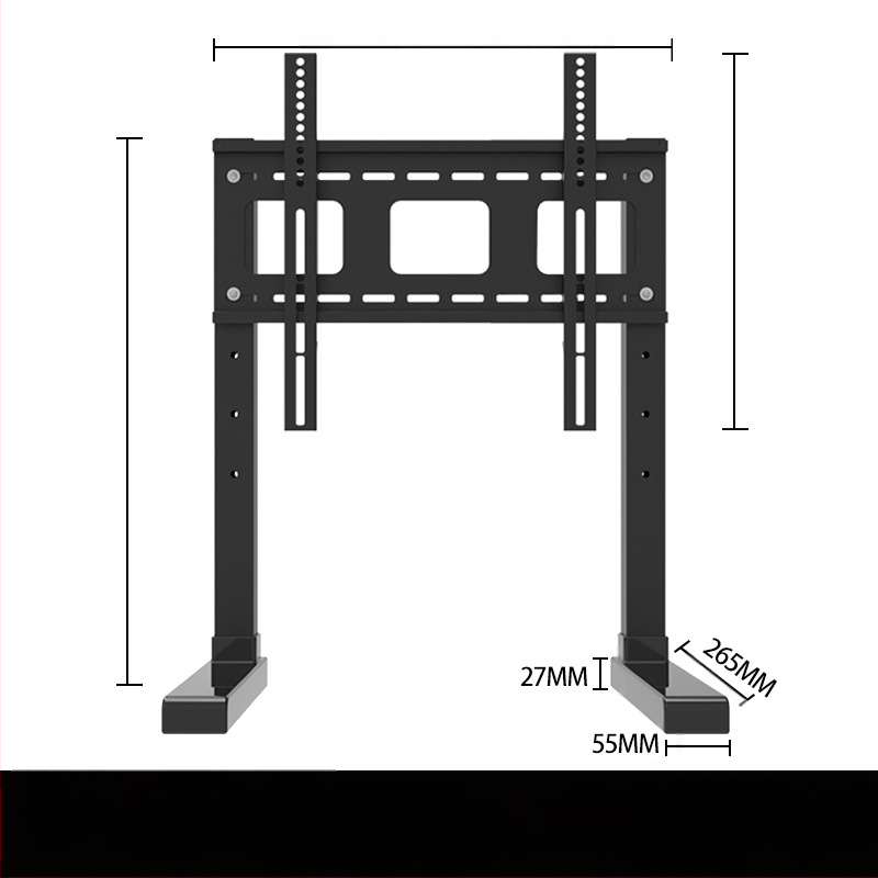 Suport TV 17/32/43, fără perforații, pentru înălțime, pentru desktop, cu suport universal pentru monitorul computerului desktop