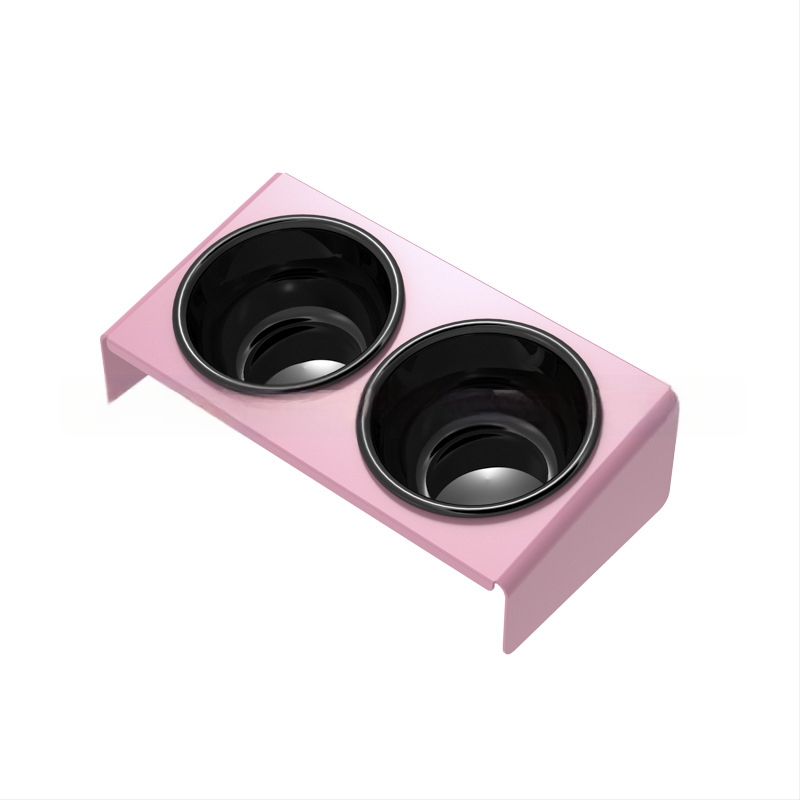 Keraamiline lemmikloomapott, kassitoit, kassikauss, lemmikloomakauss, musta lõuavastane, koputamisvastane, kaldus lemmiklooma kaelakaitse, söögitarbed