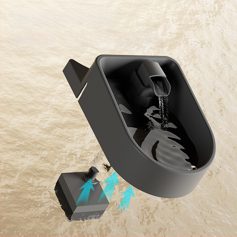 Nova automatska hranilica za mačke, zdjela za vodu, integrirana zdjela za hranu za mačke, dozator vode, dva u jednom umivaonika za hranjenje kućnih ljubimaca