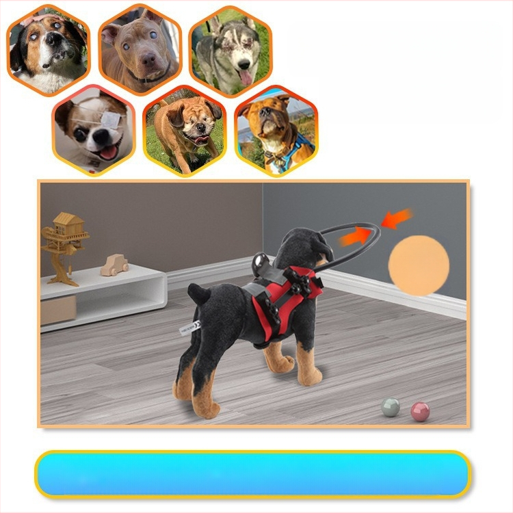 Piiriülene lemmikloom pimedate silmadega kokkupõrkevastane ring eakate koerte takistuste blokeerimise kaitsering lemmikloomade kokkupõrkevastane ring