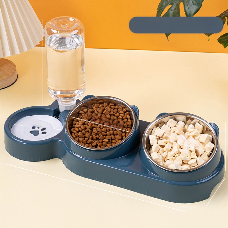 Kassikauss, kaldus suuga, koerakauss, kassi riisikauss, topeltkauss, roostevabast terasest automaatne veega täitmise lemmikloomakauss, kaks-ühes joogivee söötja