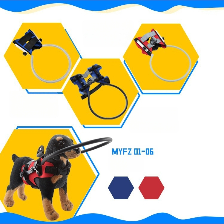 Határokon átnyúló kisállat kutya vak szem ütközésgátló kör idős kutya akadály blokkoló védőkör kisállat ütközésgátló kör