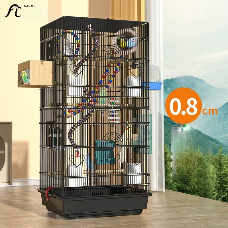 0,8 krüptitud linnupuuri papagoipuuri majapidamise suur linnupuur Xuanfengi tiigri nahast pojengi hortensia pärlile