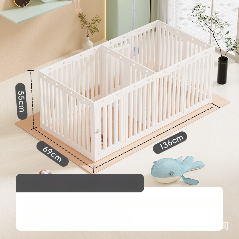 Kistestű, közepes és nagytestű kutyáknak való beltéri kisállatkerítés, kutyakerítés, kutyakerítés ketrec, fúvott műanyag kennel nagykereskedelem