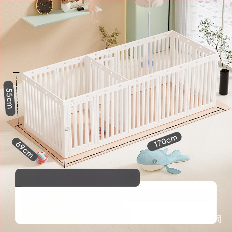 Kistestű, közepes és nagytestű kutyáknak való beltéri kisállatkerítés, kutyakerítés, kutyakerítés ketrec, fúvott műanyag kennel nagykereskedelem