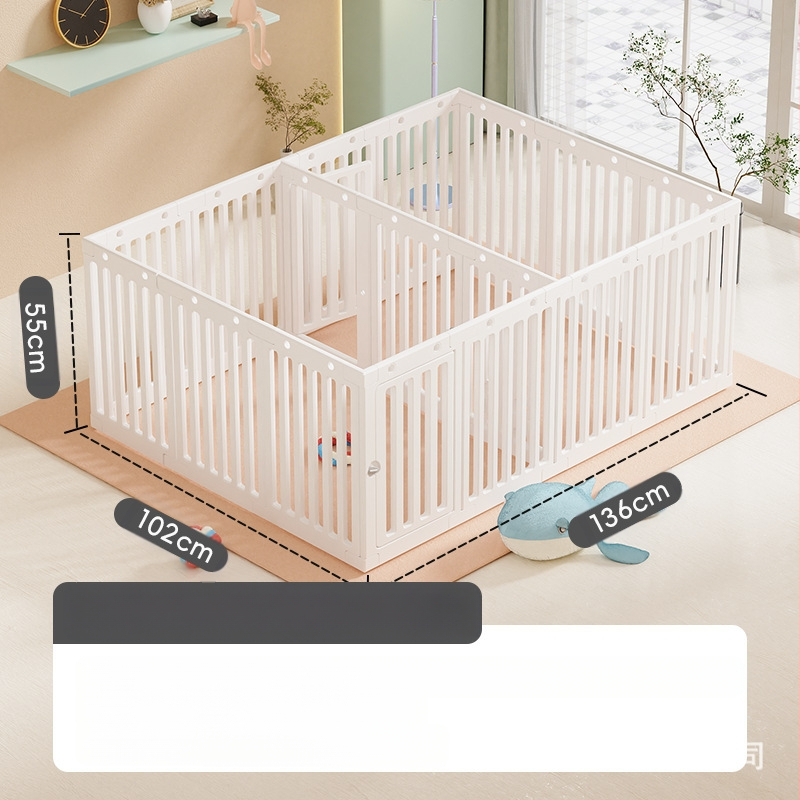 Kistestű, közepes és nagytestű kutyáknak való beltéri kisállatkerítés, kutyakerítés, kutyakerítés ketrec, fúvott műanyag kennel nagykereskedelem